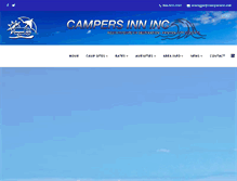 Tablet Screenshot of campersinn.net